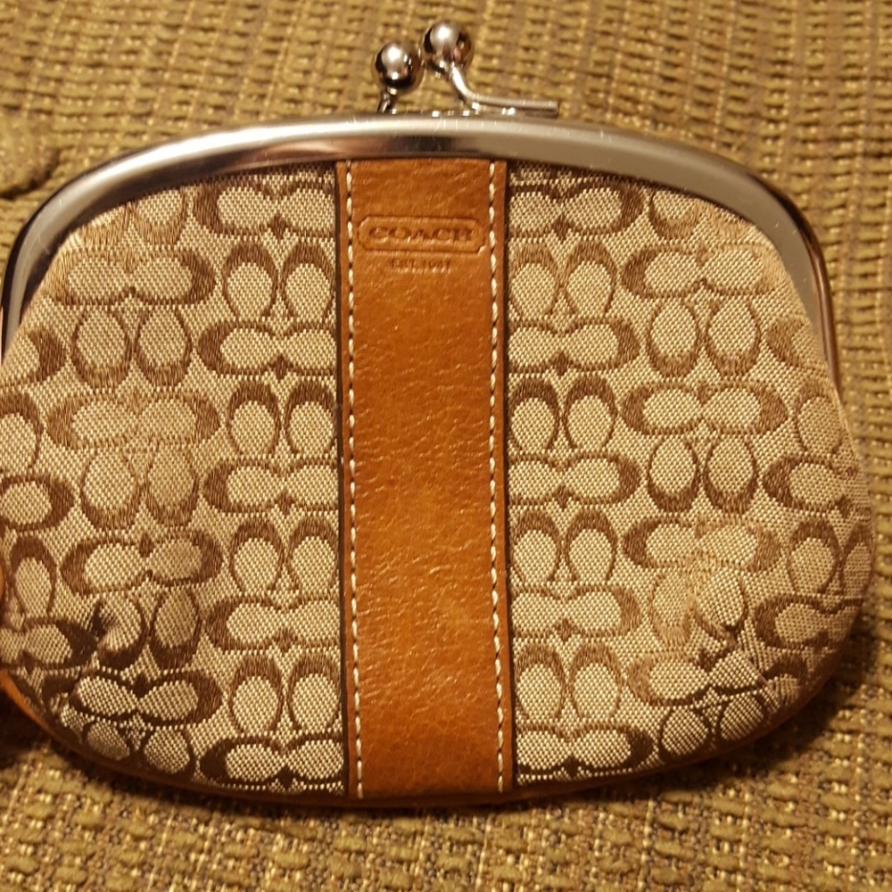 Coach coin purse